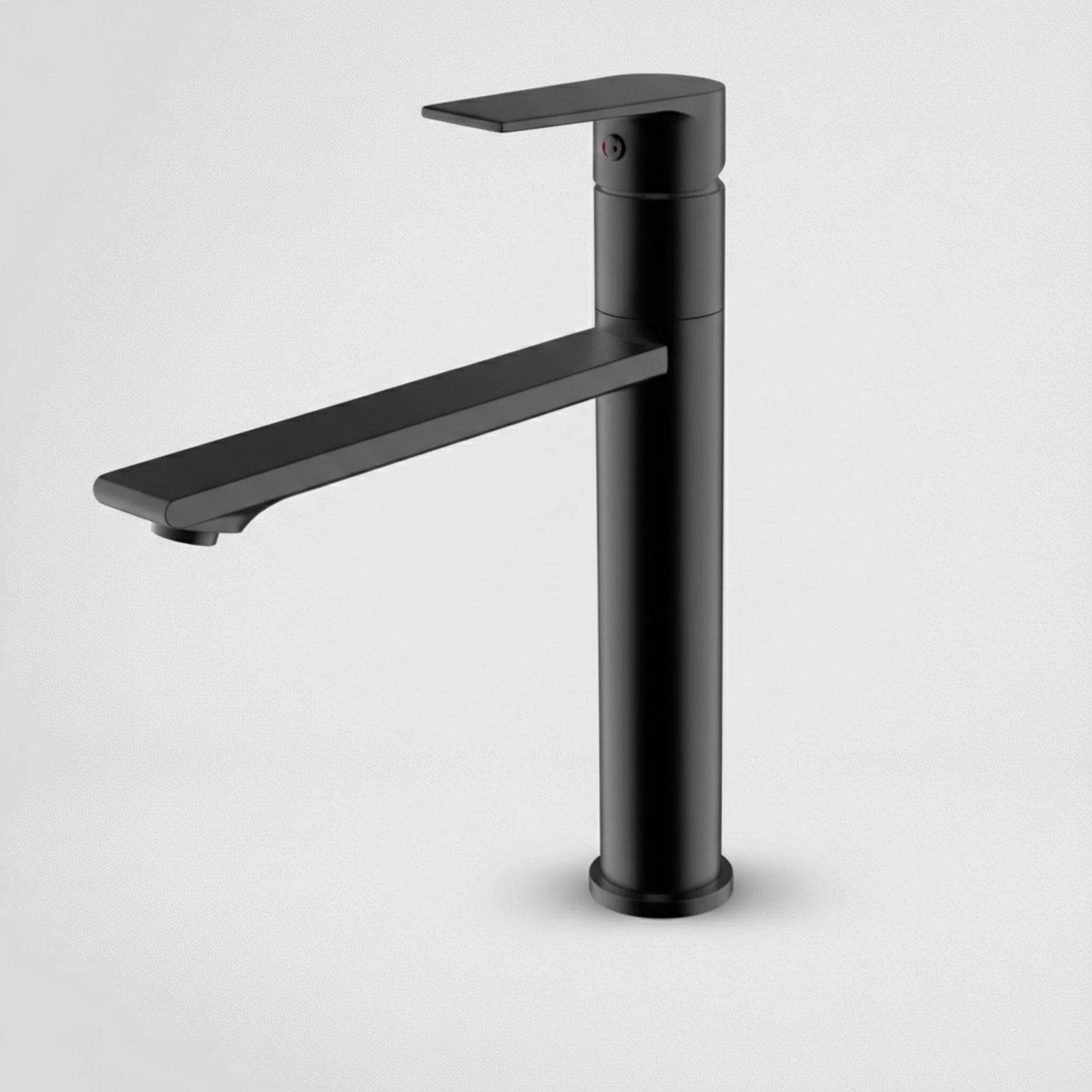 ברז פרח שחור מט