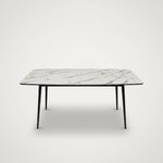 שולחן דמוי שיש 180 נפתח מתצוגה