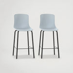 כיסא בר מפלסטיק עם רגל מתכת איכותי נוח יציב ויפה 7005