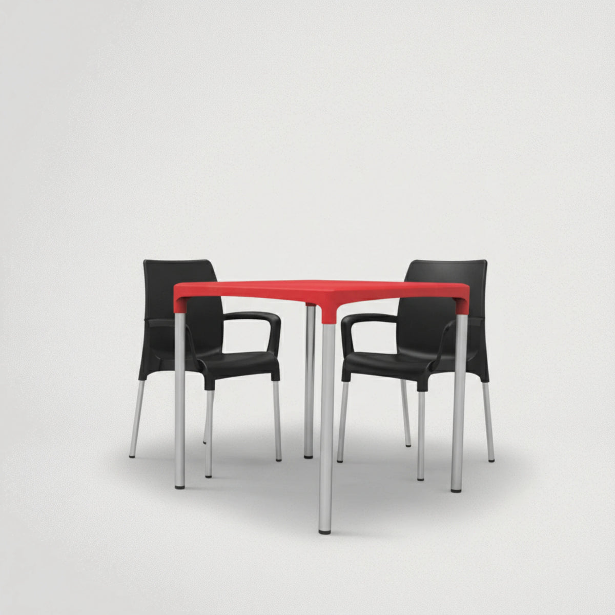 שולחן לפינת אוכל מפלסטיק איכותי נוח יציב ויפה 7200