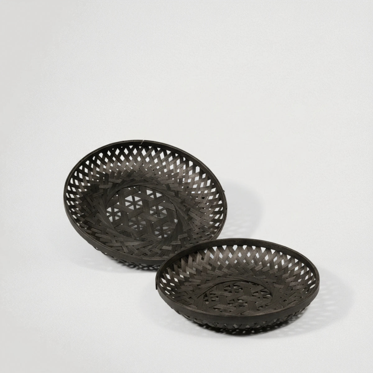 זוג סלסלות במבוק לשולחן 7365