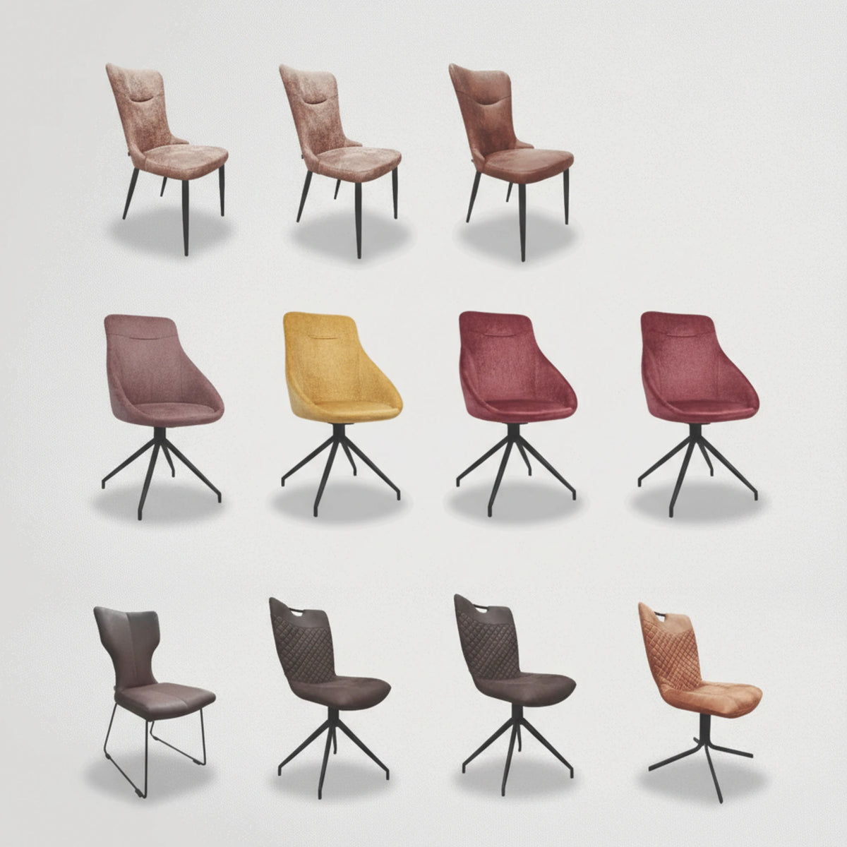 כיסאות מרופדים דגם 8849