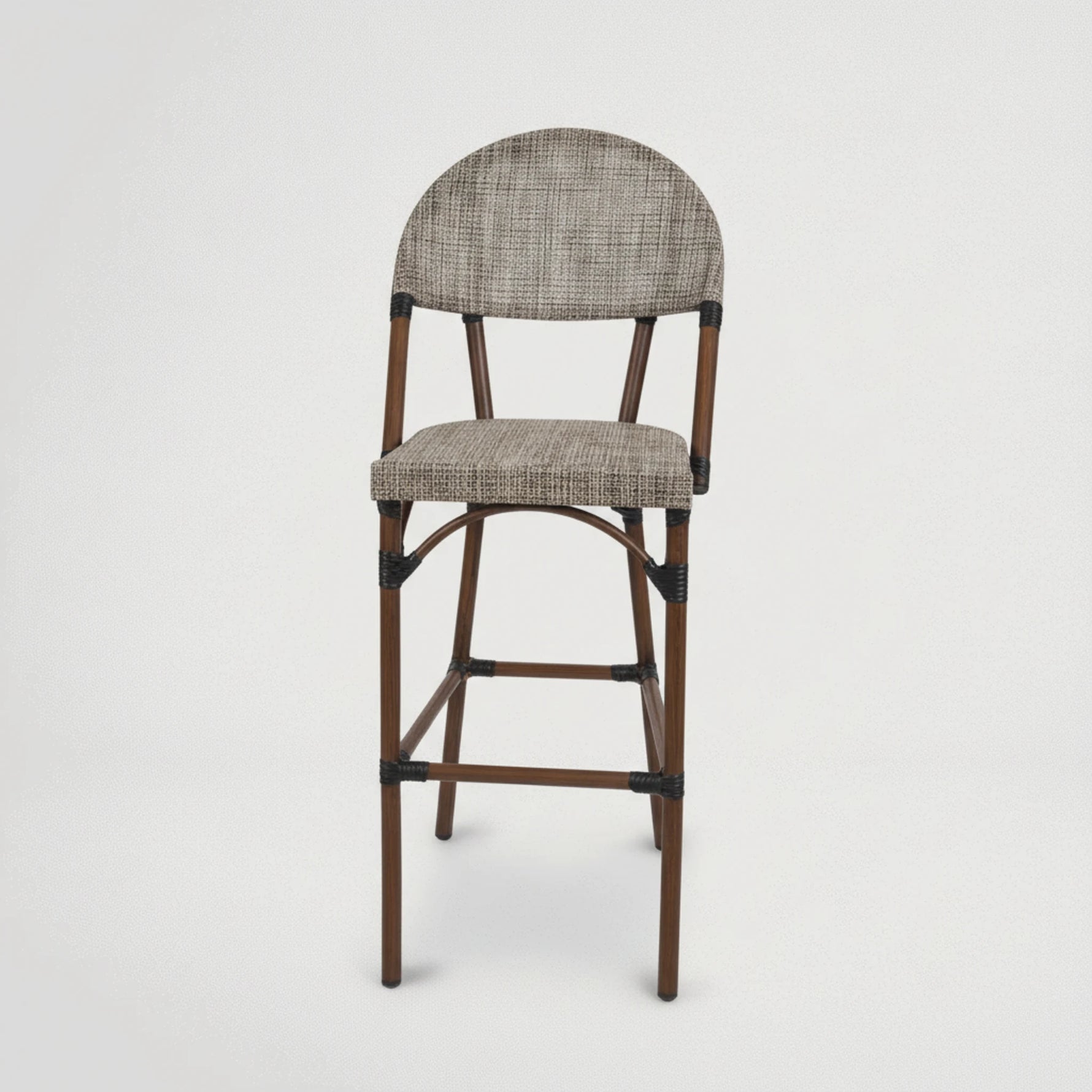 כסא בר אלומיניום מתאים לתנאי חוץ 98