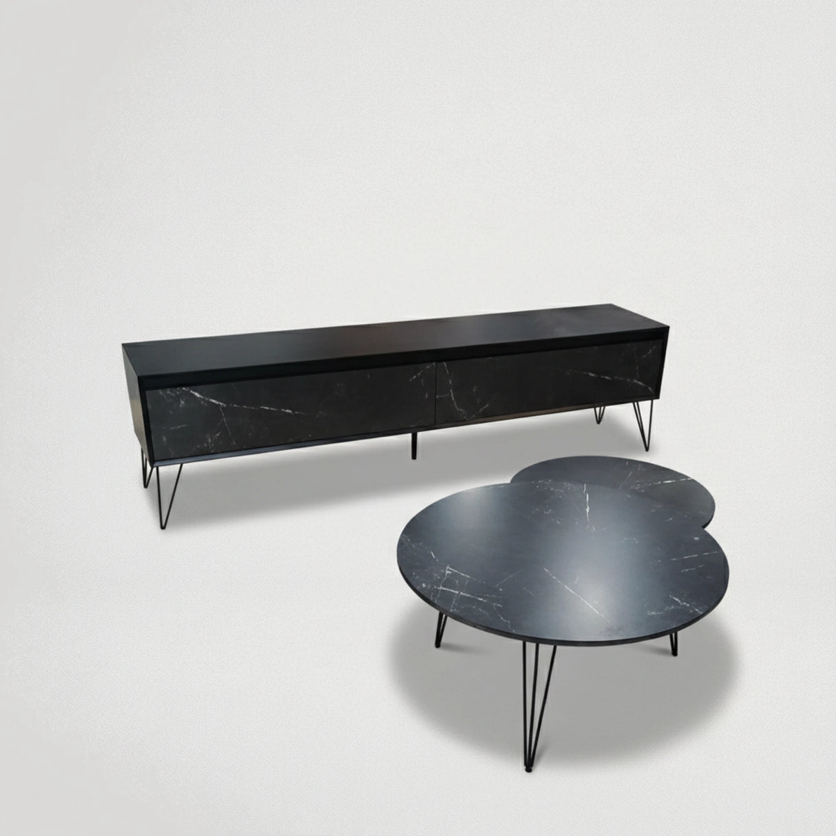 מזנון ושתי שולחנות דגם 7376