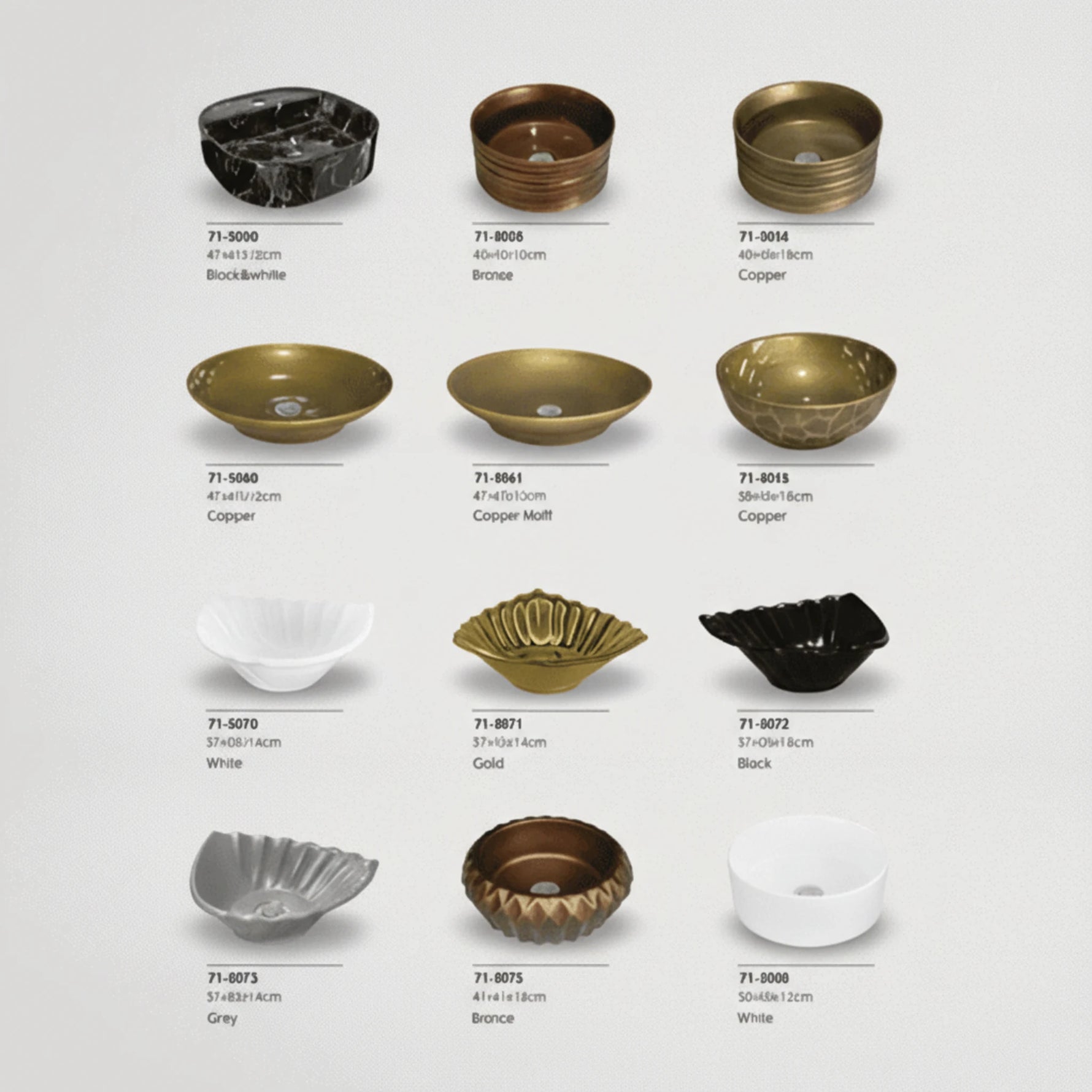 כיורים מעוצבים
