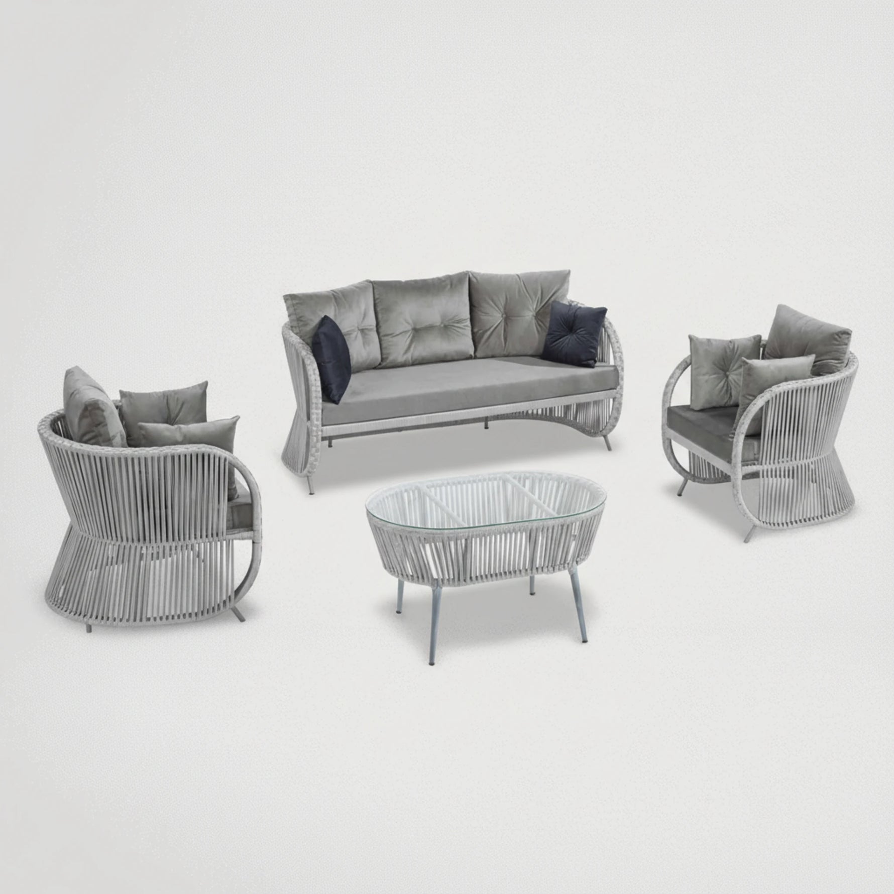 מערכת ריהוט גן ראטן 00101