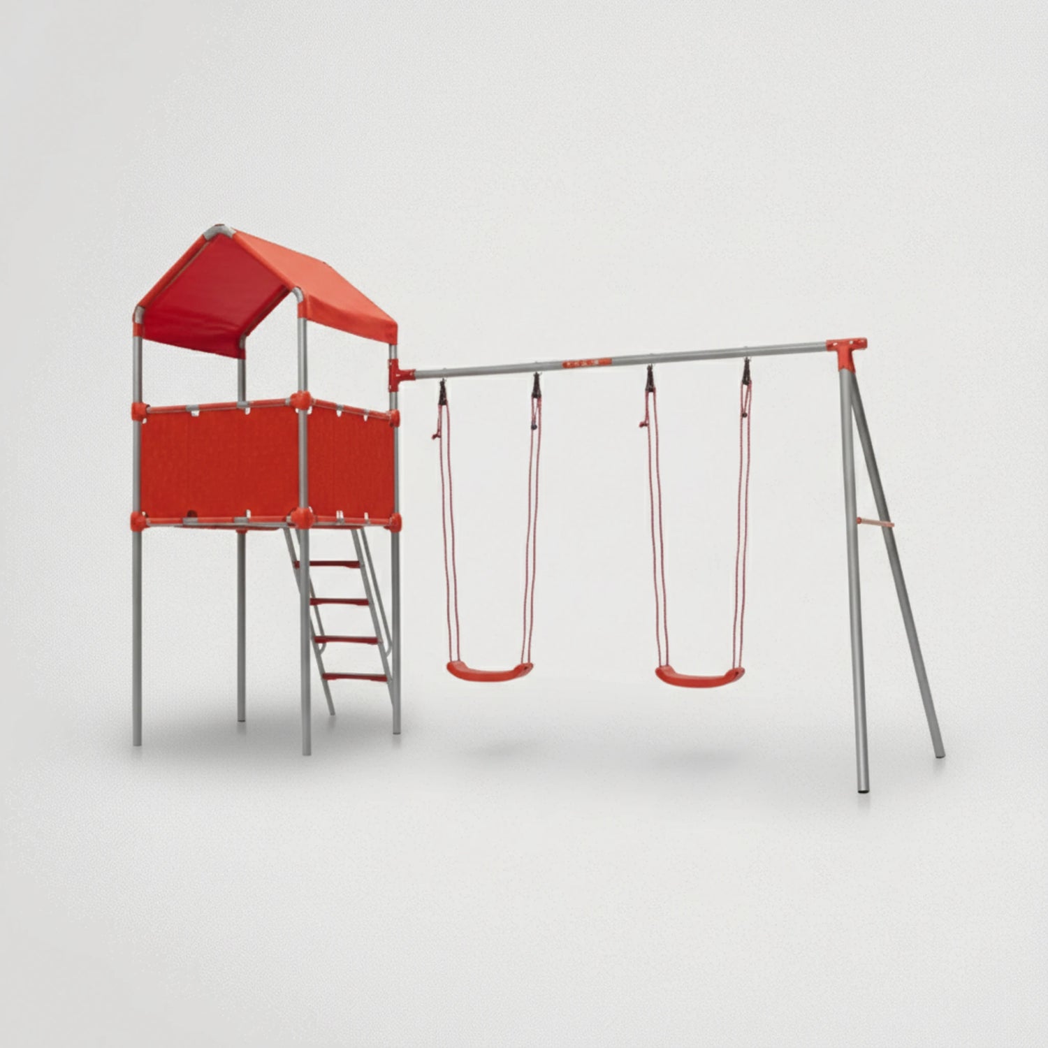 דגם מגדל ושתי נדנדות