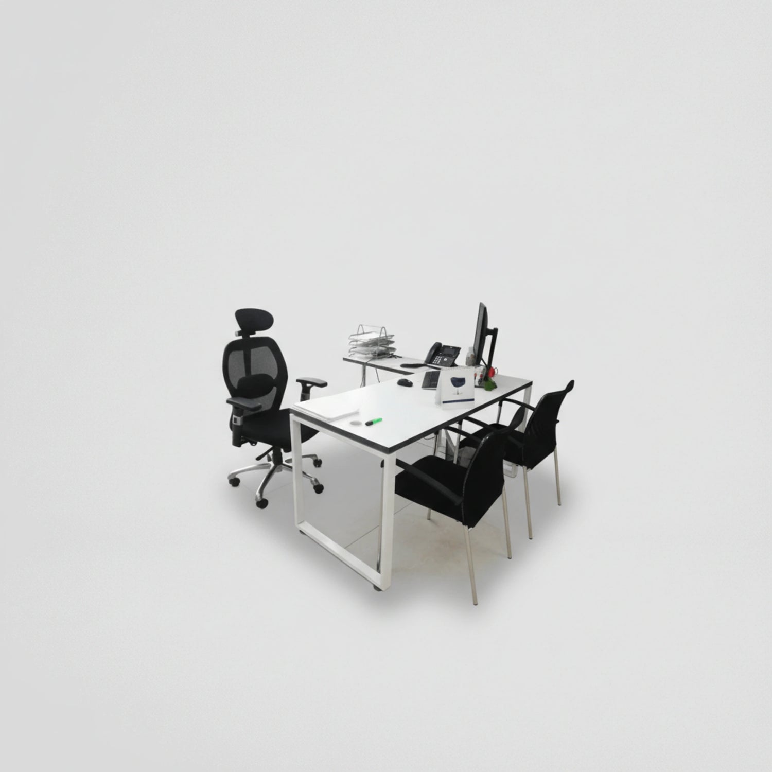 שולחן משרדי +שלוחה חלון דגם 5558969