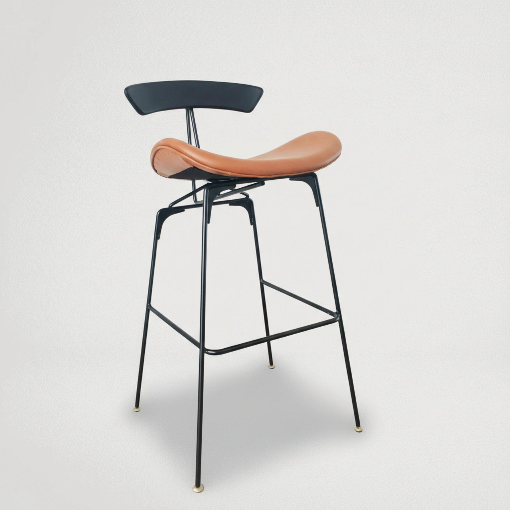 כיסא בר חדש מושב מרופד 4564