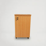 דגם ארון קלסרים קומות לפי מידה כולל גלגלים ומנעול