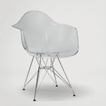 כיסא פלסטיק רגלי מתכת לפינת אוכל/אורח 5352300