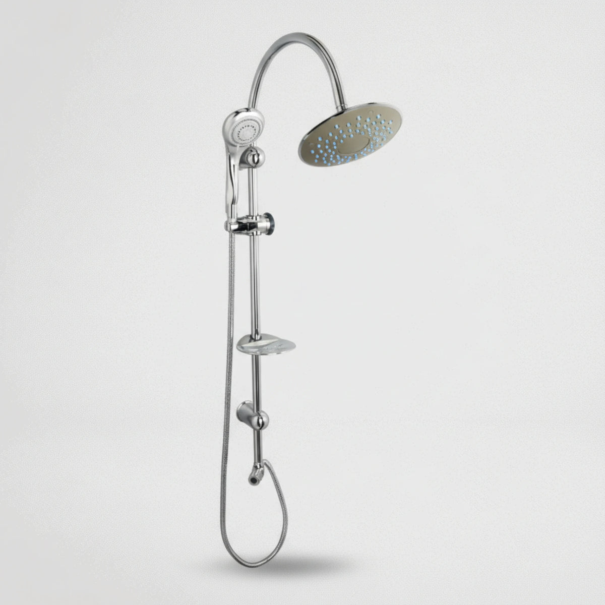 מוט אמבטיה ראש גדול עגול + מזלף PANAMA