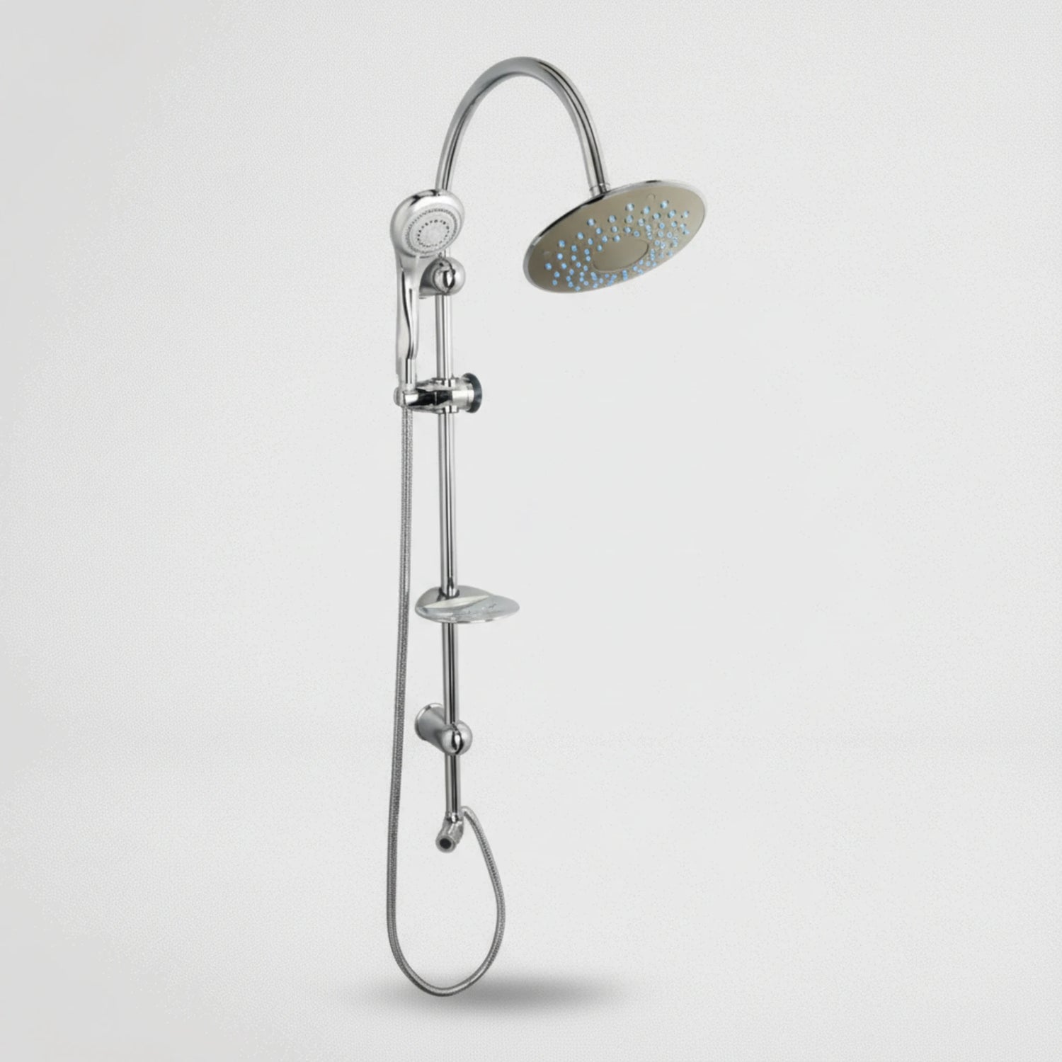 מוט אמבטיה ראש גדול עגול + מזלף PANAMA