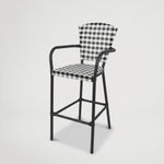 כיסא בר אלומיניום מתאים לבחוץ איכותי 55