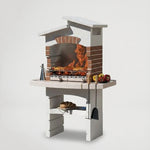 גריל פחמים ועץ / אבן בנוי 220554