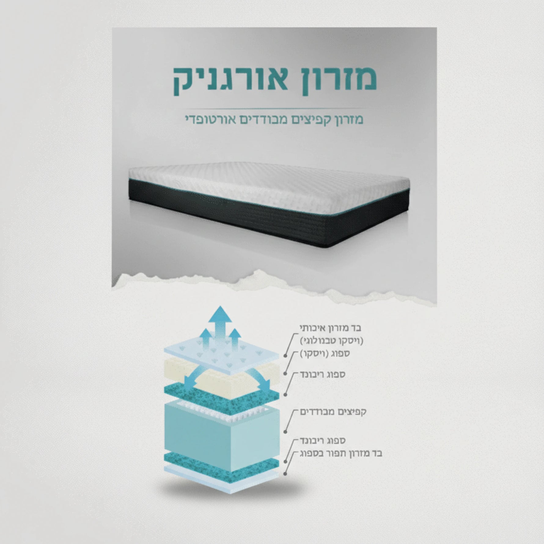 מזרן דגם אורגניק