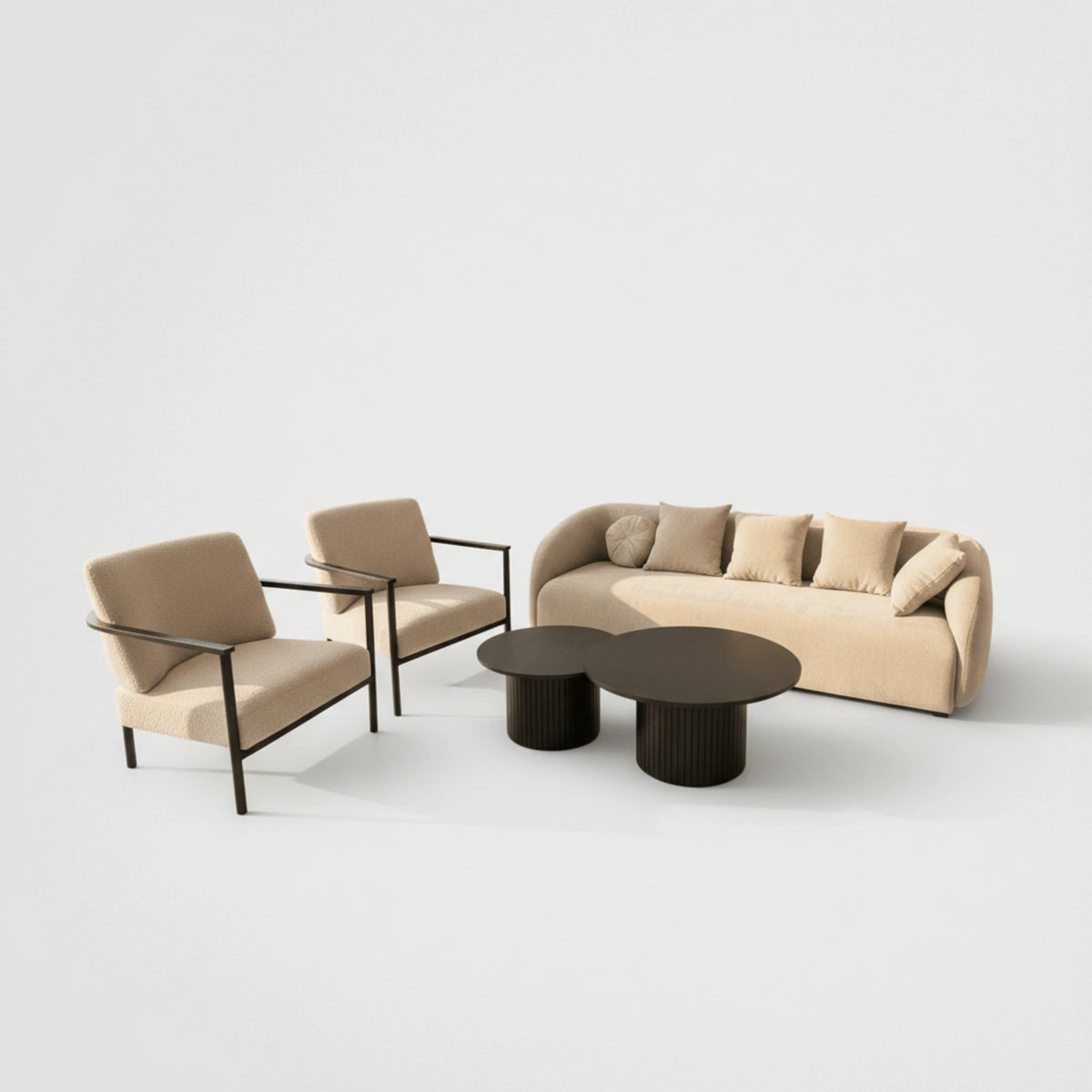 סט לפינות ארוח דגם מונרו