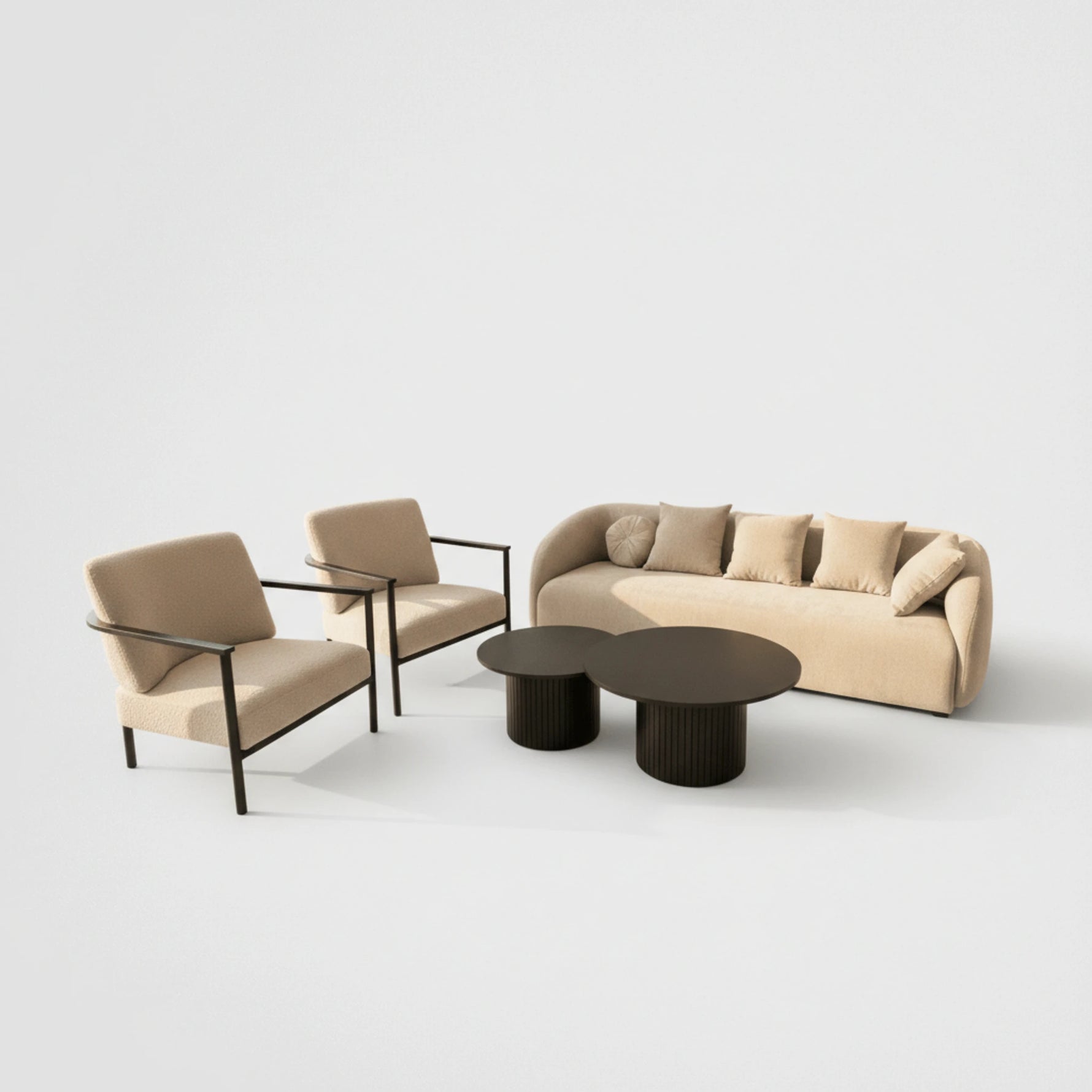 סט לפינות ארוח דגם מונרו