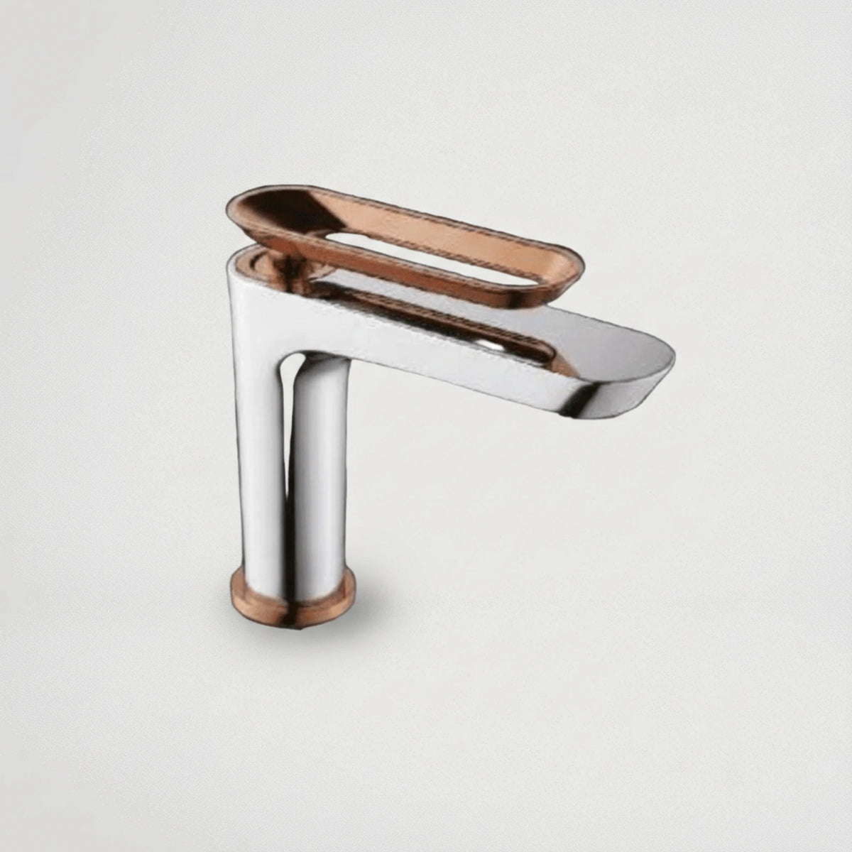 סוללה פרח קצר ידית פתוחה ברונזה 5 מ"מ