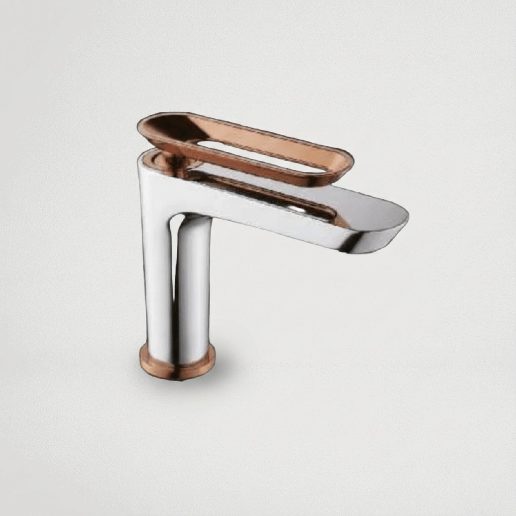 סוללה פרח קצר ידית פתוחה ברונזה 5 מ"מ