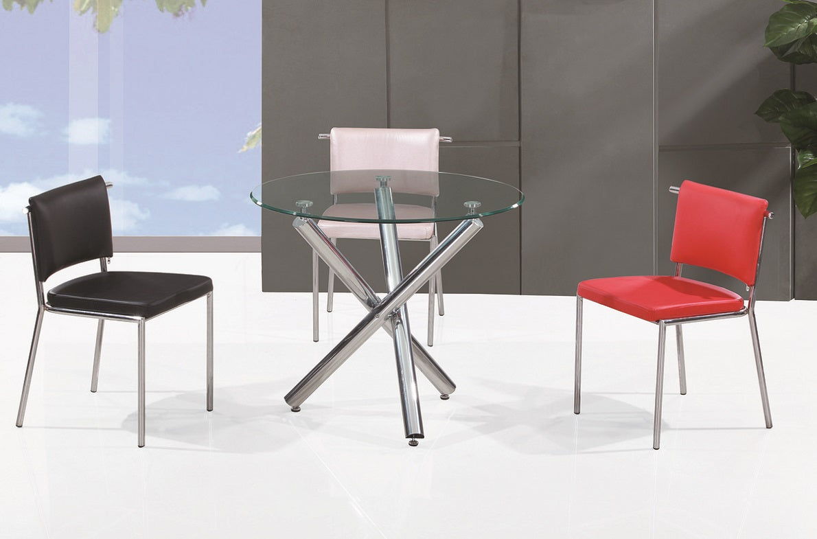 שולחן לפינת אוכל מזכוכית דגם 6645 | המבורגר ברוס