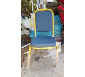 כסא אולמות אירועים טורקיז אלומיניום 