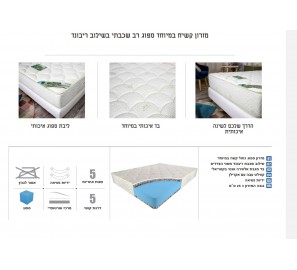 מזרון דגם אקסטר 1301 מזרון דגם אקסטר 1301