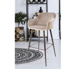 כיסא בר קטיפה  103*50*50 דגם 77384