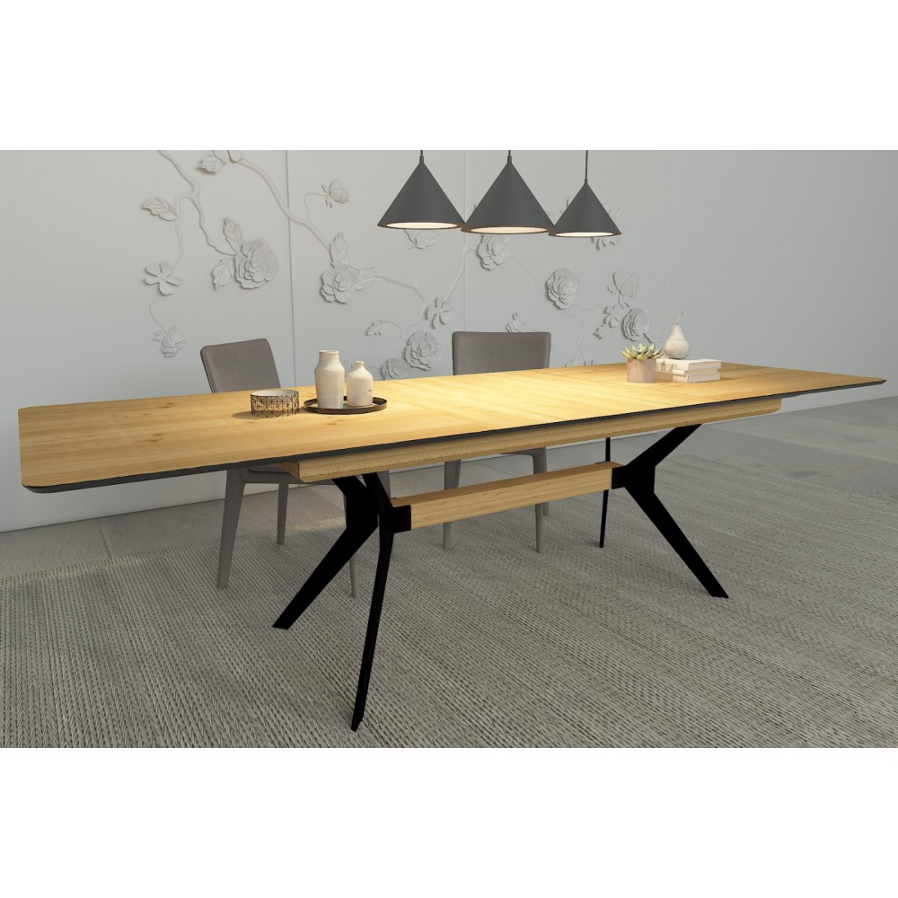 שולחן פלטינום פינת אוכל נפתח 64292 (200*100 סמ) 