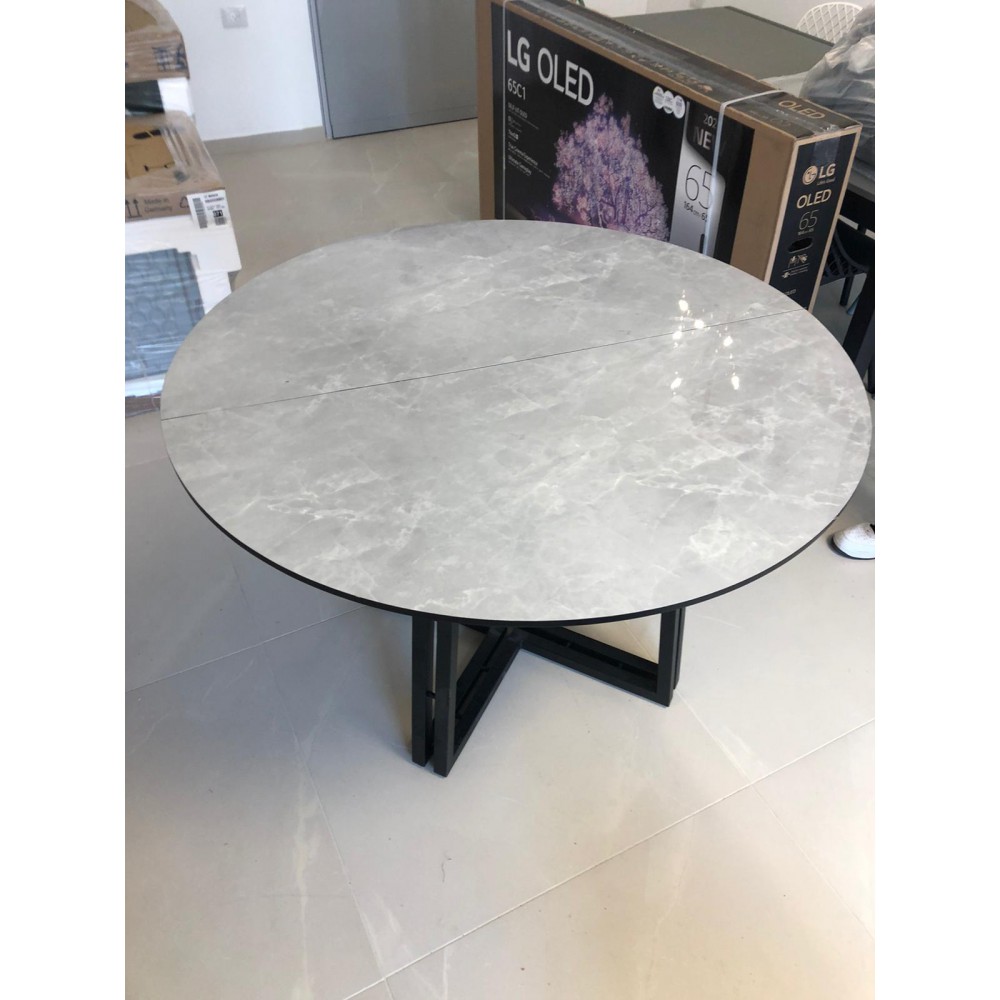 שולחן עגול לפינת אוכל נפתח 8002