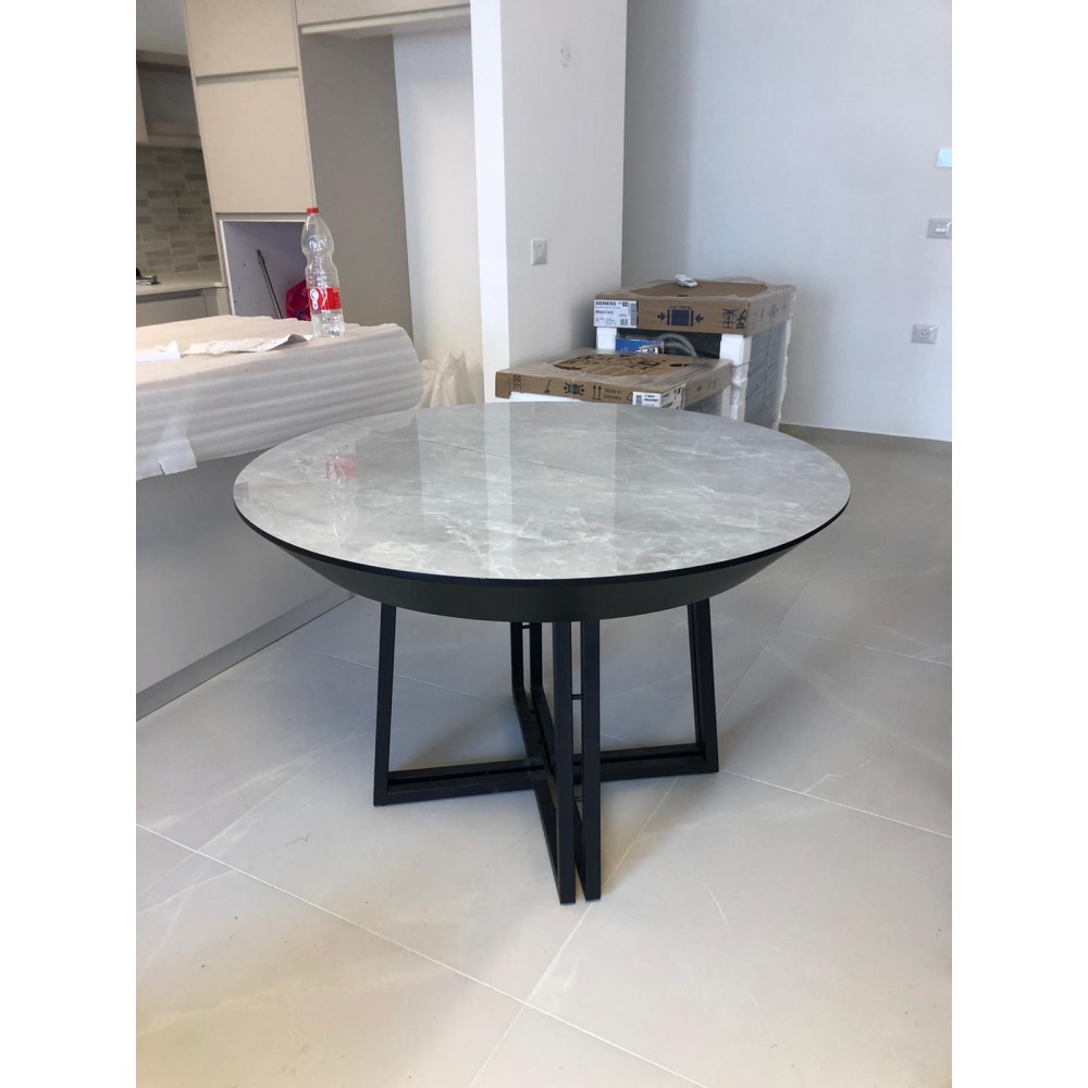 שולחן עגול לפינת אוכל נפתח 8002