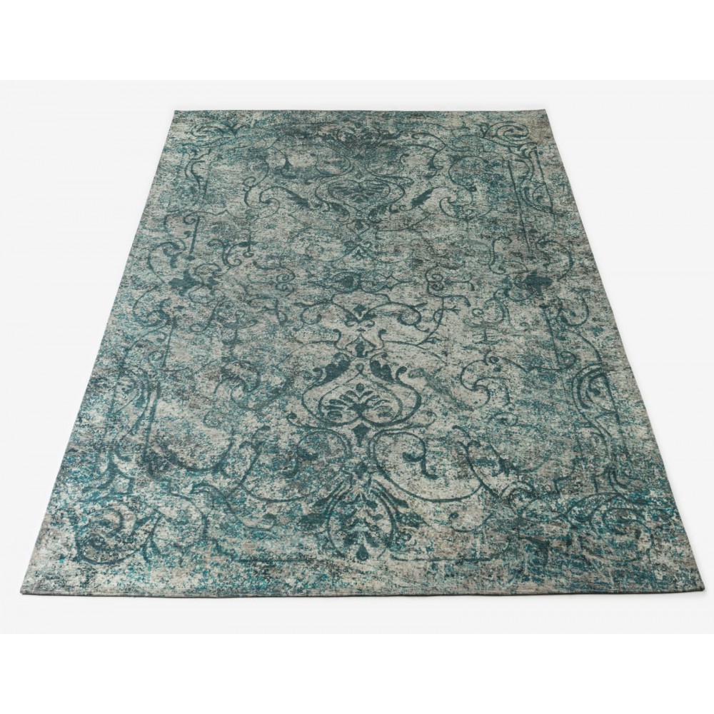 שטיח לסלון טנגיר טורקיז 200X300 כותנה שטיח לסלון טנגיר טורקיז 200X300 כותנה