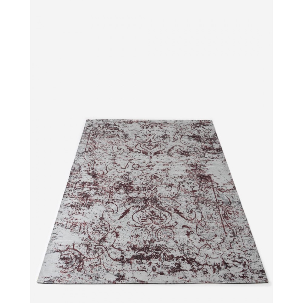 שטיח לסלון טנגיר בורדו 200X300 כותנה שטיח לסלון טנגיר בורדו 200X300 כותנה