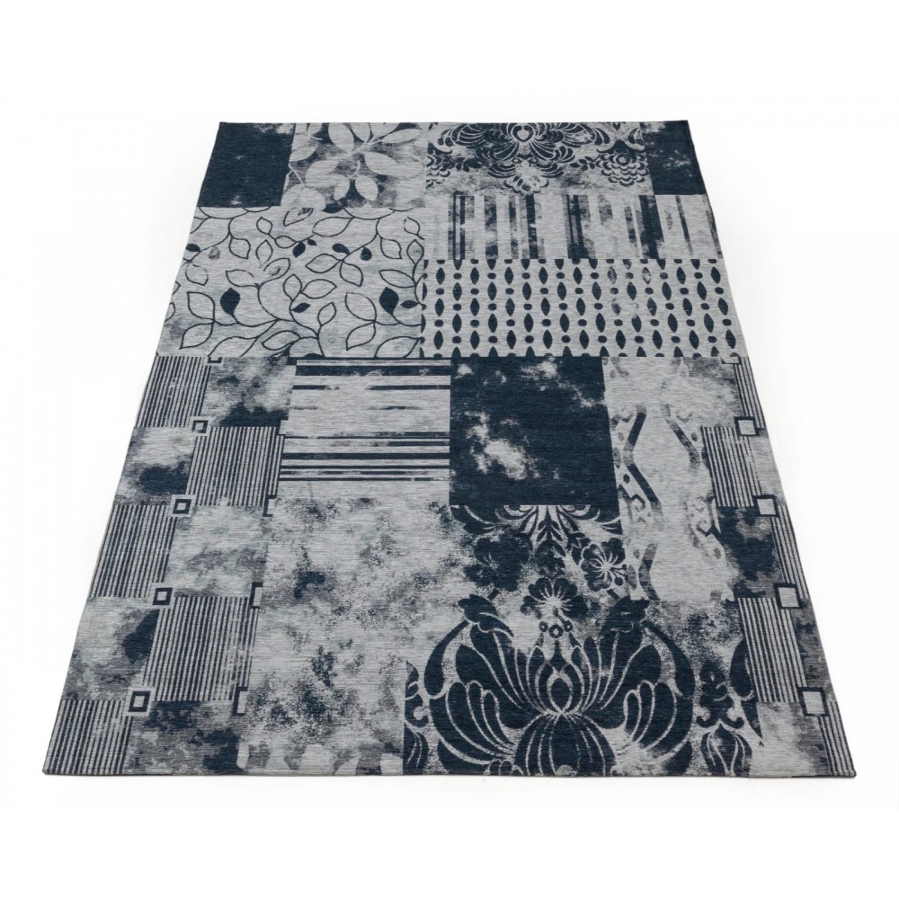 שטיח לסלון דומונט כחול 155X230 כותנה שטיח לסלון דומונט כחול 155X230 כותנה