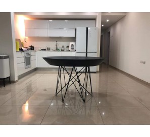 שולחן עגול נפתח קוטר 120