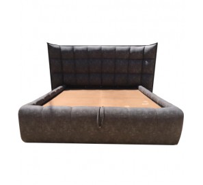 מיטה זוגית מעוצבת עם ארגז מצעים דגם 1111