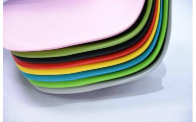 כיסא לפינת אוכל פלסטיק רגליי עץ 1964711