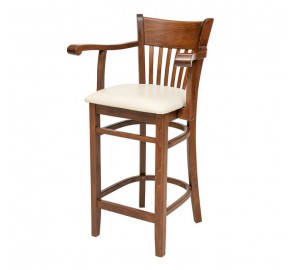 כסא בר ידיות וריפוד 54796135