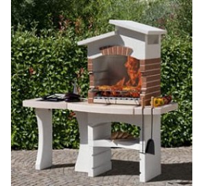 גריל פחמים ועץ / אבן בנוי 220554