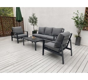 laguna מערכת ישיבה תלת דגם אפור כהה laguna מערכת ישיבה תלת דגם אפור כהה