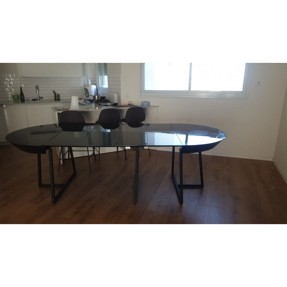 שולחן עגול לפינת אוכל נפתח 8005