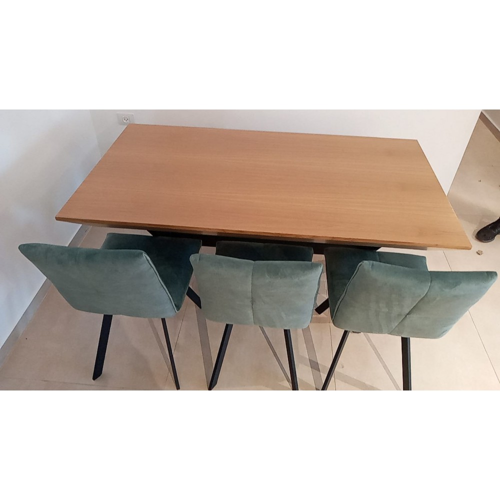 שולחן לפינת אוכל נפתח 200*100 8001