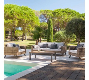 מערכת ראטן תלת מושבית 55477