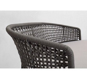 סט ישיבה אלומיניום ראטן דו מושבי דגם 6649