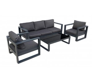 סט אלומיניום יוקרתי תלת מושבי 6658 סט אלומיניום יוקרתי תלת מושבי 6658