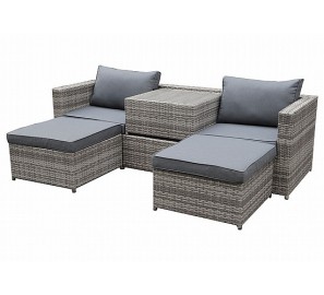 ספה ראטן מודולרית מתכווננת 3022 ספה ראטן מודולרית מתכווננת 3022