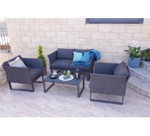 סד דו מושבי אלומיניום לגן 7807 סד דו מושבי אלומיניום לגן 7807