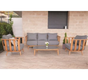 סט גינה תלת מושבי אלומיניום דמונ 6643 סט גינה תלת מושבי אלומיניום דמונ 6643