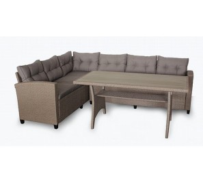 ספה פינתית ראטן לגינה 88480