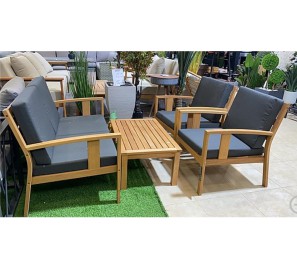 מערכת ריהוט גן עץ 5071